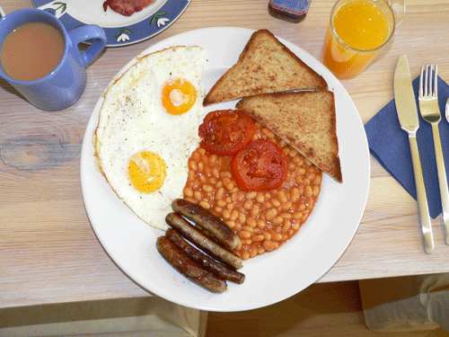 Breakfast anglo-saxon
