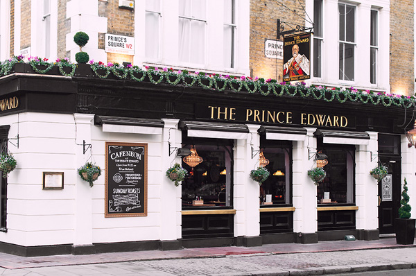 restaurant londres prince edward